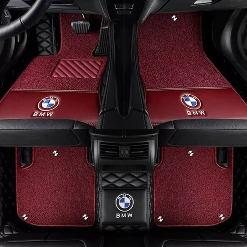 Car floor mats with Logo/Brand Logo for Mercedes Benz A B180 C200 E260 CL CLA G GLK300 ML S400 class 5D car styling carpet |