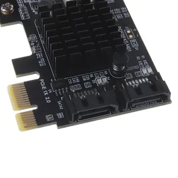 PCI-E SATA 1X 4X 8X 16X Cards PCI Express to SATA3.0 2-Port Expansion Adapter X5QC
PCI-E SATA 1X 4X 8X 16X Cards PCI Express to SATA3.0 2-Port Expansion Adapter X5QC