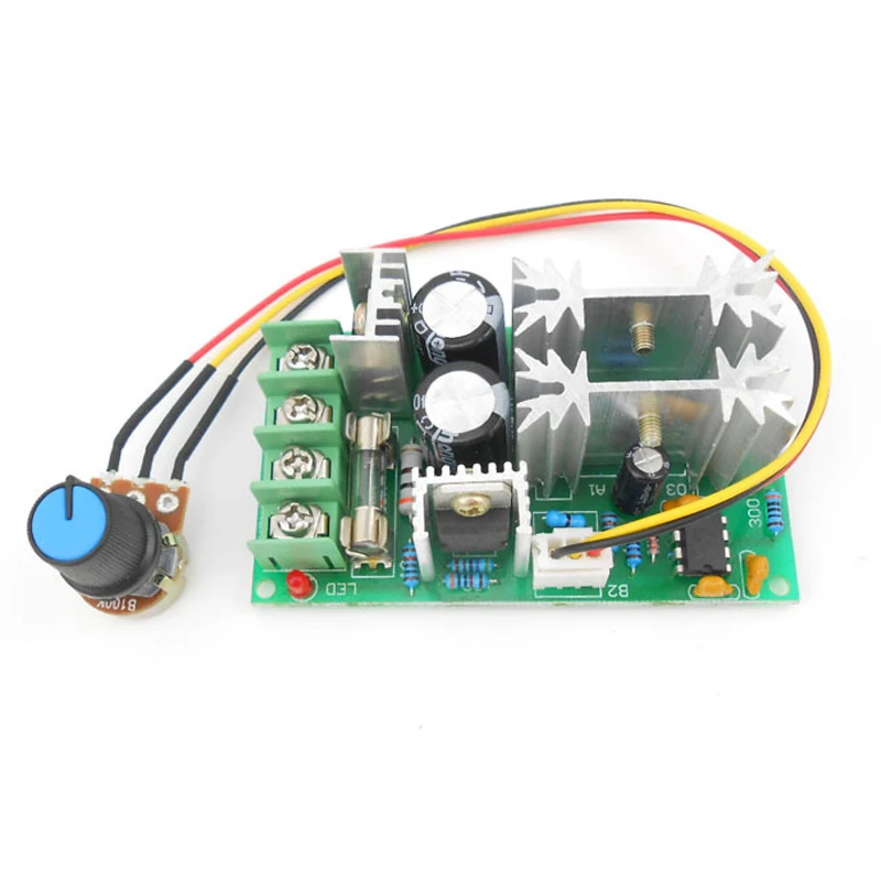PWM Fan DC Motor Speed Controller Module 1200W 20A DC 12V/24V/36V/48V 25KHZ Current Voltage Regulator Drive Module
PWM Fan DC Motor Speed Controller Module 1200W 20A DC 12V/24V/36V/48V 25KHZ Current Voltage Regulator Drive Module
