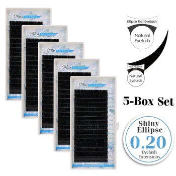 0.20mmEllipse Flat Eyelash extensions 5pcs/lot Soft Thin Tip Flat Roots Semi-permanent Fake Eyelash Extensions
0.20mmEllipse Flat Eyelash extensions 5pcs/lot Soft Thin Tip Flat Roots Semi-permanent Fake Eyelash Extensions
