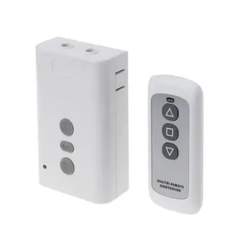 433MHz AC220V 2CH Relay Receiver+RF Transmitter Wireless Remote Switch for Garage Door Motor Projector Curtain Control
433MHz AC220V 2CH Relay Receiver+RF Transmitter Wireless Remote Switch for Garage Door Motor Projector Curtain Control