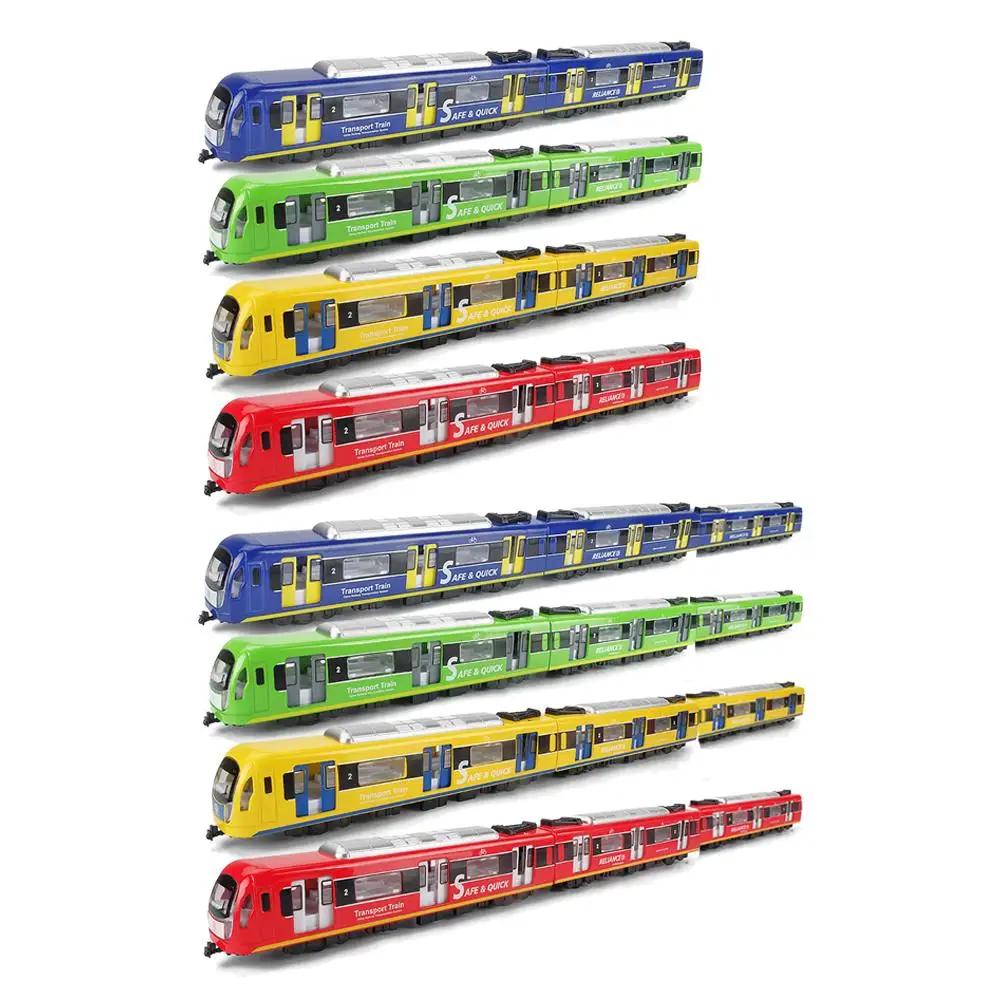 Simulation 1: 87 Commuter Train Toy Pull Back Car Set Alloy High-speed Rail Toys Subway Train Light Rail Model
Simulation 1: 87 Commuter Train Toy Pull Back Car Set Alloy High-speed Rail Toys Subway Train Light Rail Model