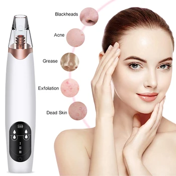 USB Blackhead Black Dot Remover Face Pore Vacuum Skin Care Acne Pore Cleaner Pimple Removal Vacuum Suction Tools
USB Blackhead Black Dot Remover Face Pore Vacuum Skin Care Acne Pore Cleaner Pimple Removal Vacuum Suction Tools