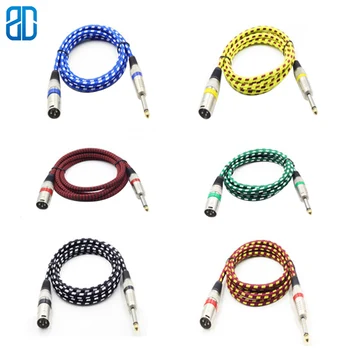 6.35mm to Canon 3Pin Male to Female Microphone Amplifier Audio Mixer Audio Colorful Extension Cable Cord DMX512 Sign Cable 3M
6.35mm to Canon 3Pin Male to Female Microphone Amplifier Audio Mixer Audio Colorful Extension Cable Cord DMX512 Sign Cable 3M