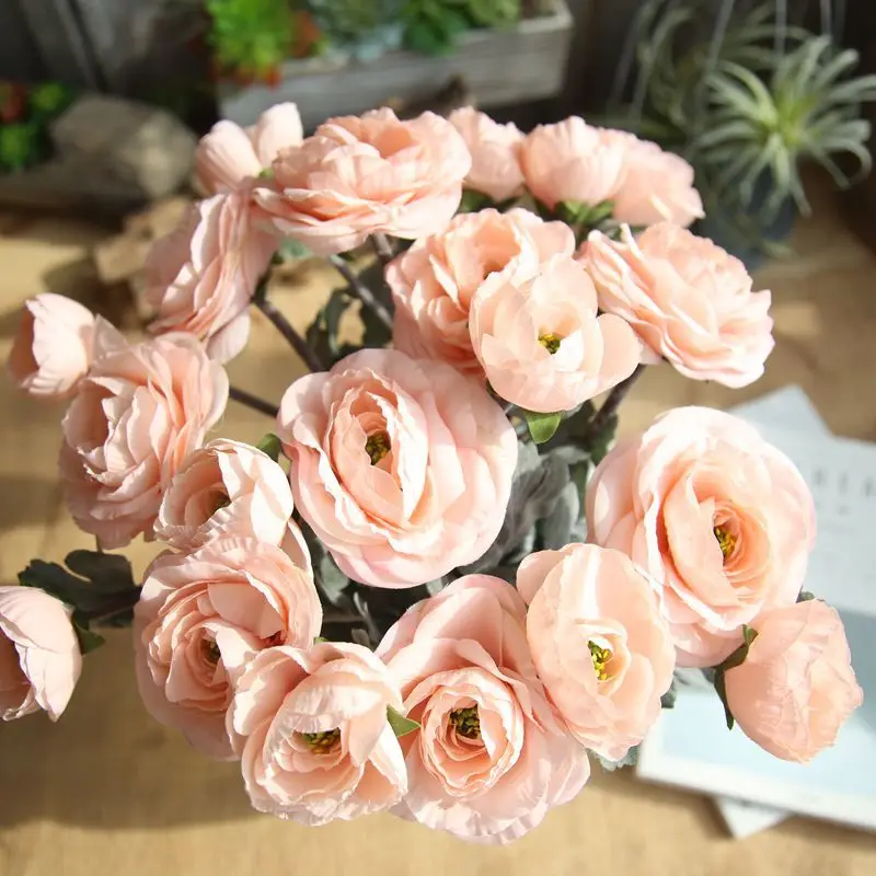 European Artificial Flower 2 Head Home Silk Peony Wedding Flower Foreign Rose Decorative Flower Party Decor 1pcs
European Artificial Flower 2 Head Home Silk Peony Wedding Flower Foreign Rose Decorative Flower Party Decor 1pcs