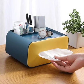 Multifunctional Plastic Tissue Box Paper Towel Tissue Case Livingroom Remote Control Holder Home Office Countertop Organizer
Multifunctional Plastic Tissue Box Paper Towel Tissue Case Livingroom Remote Control Holder Home Office Countertop Organizer