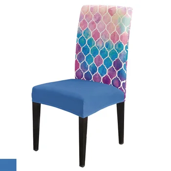 6/8Pcs Color Morocco Geometric Checks Dining Chair Cover Spandex Elastic Chair Slipcover Case Stretch for Wedding Hotel Banquet
6/8Pcs Color Morocco Geometric Checks Dining Chair Cover Spandex Elastic Chair Slipcover Case Stretch for Wedding Hotel Banquet