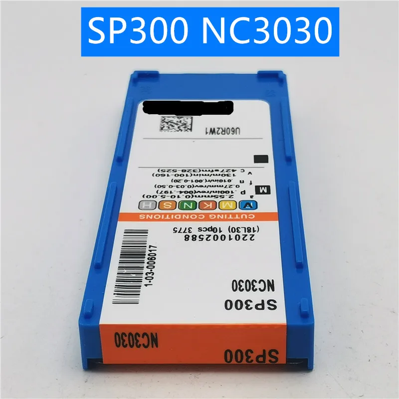100PCS SP300 NC3030 Carbide Insert Turning Tool Turning Milling Cutter CNC Cutting Tool Slot Cutting
100PCS SP300 NC3030 Carbide Insert Turning Tool Turning Milling Cutter CNC Cutting Tool Slot Cutting