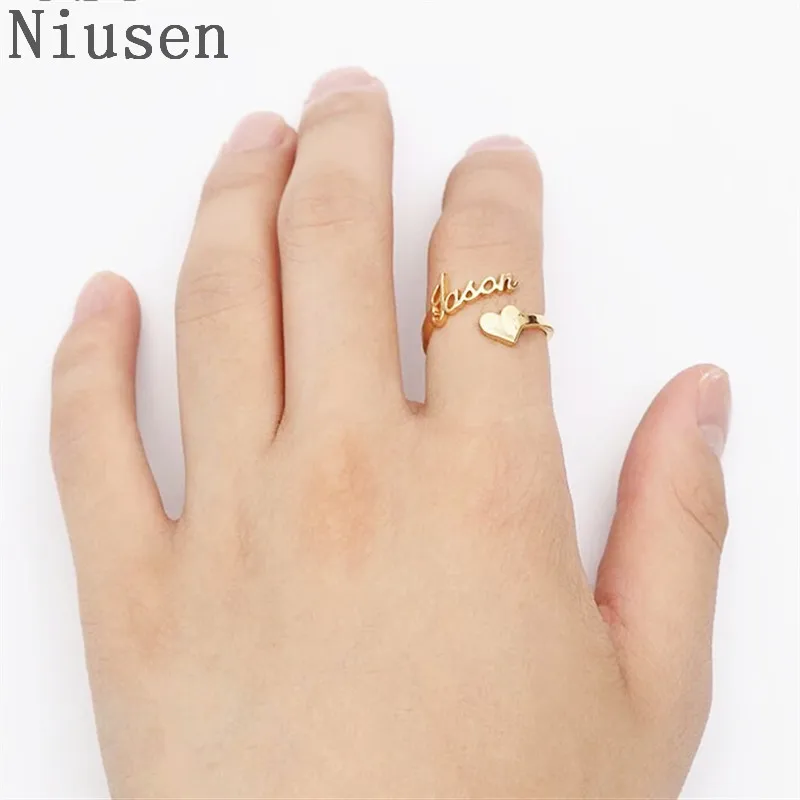 Adjustable Heart Name Ring Gold Color Date Numbers Heart Sprial Ring For Women Custom Name Jewelry Wedding Ring Bridesmaid Gifts
Adjustable Heart Name Ring Gold Color Date Numbers Heart Sprial Ring For Women Custom Name Jewelry Wedding Ring Bridesmaid Gifts