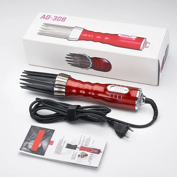 Electric Curler Ionic Flat Iron Fast Heated Comb 3in1 Curls Brush for Man's Beard & Woman's Hair Instant Heating
Electric Curler Ionic Flat Iron Fast Heated Comb 3in1 Curls Brush for Man's Beard & Woman's Hair Instant Heating