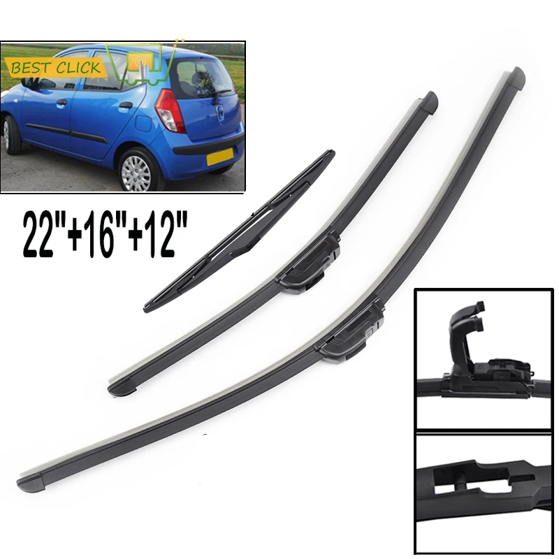 Car Front Rear Window Washer Windscreen Windshield Wiper Blades Arm For Hyundai I10 Mk1 2007 2008 2009 2010 2011 2012 2013
Car Front Rear Window Washer Windscreen Windshield Wiper Blades Arm For Hyundai I10 Mk1 2007 2008 2009 2010 2011 2012 2013
