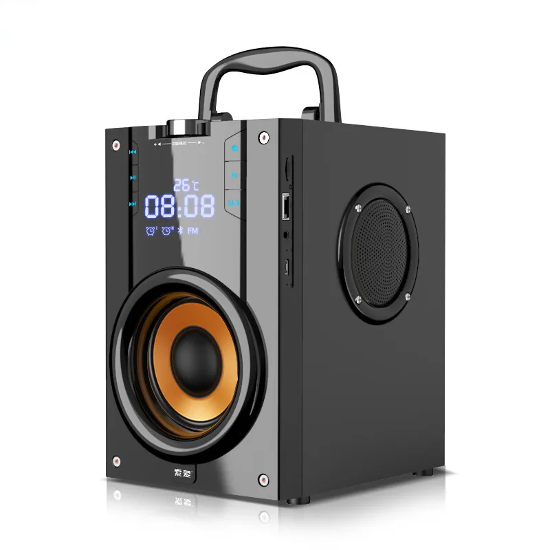 SOAIY 30W Big Power Bluetooth Speaker Portable Wireless Stereo Bass Subwoofer Outdoor Speakers Support Remote Control FM Radio
SOAIY 30W Big Power Bluetooth Speaker Portable Wireless Stereo Bass Subwoofer Outdoor Speakers Support Remote Control FM Radio