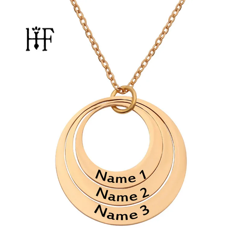 Custom 3 Name Necklace, Personalized Name Necklace in any Language, Custom Name Jewelry Gold Color collier femme
Custom 3 Name Necklace, Personalized Name Necklace in any Language, Custom Name Jewelry Gold Color collier femme