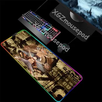 XGZ One Piece Anime Custom Large RGB Gaming Colorful Mouse Pad Black Lock Edge Computer Keyboard Table Mat Speed Rubber Non-slip
XGZ One Piece Anime Custom Large RGB Gaming Colorful Mouse Pad Black Lock Edge Computer Keyboard Table Mat Speed Rubber Non-slip