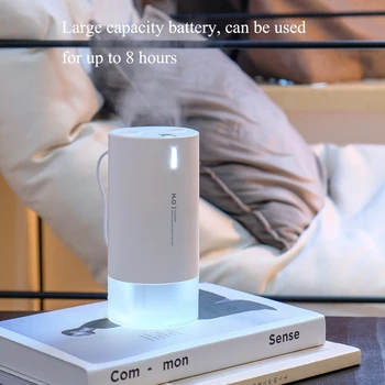 Double Nozzle USB Air Humidifier 430ML Water Capacity Cool Mist Maker Fogger with Night Light Ultrasonic Humidificador
Double Nozzle USB Air Humidifier 430ML Water Capacity Cool Mist Maker Fogger with Night Light Ultrasonic Humidificador