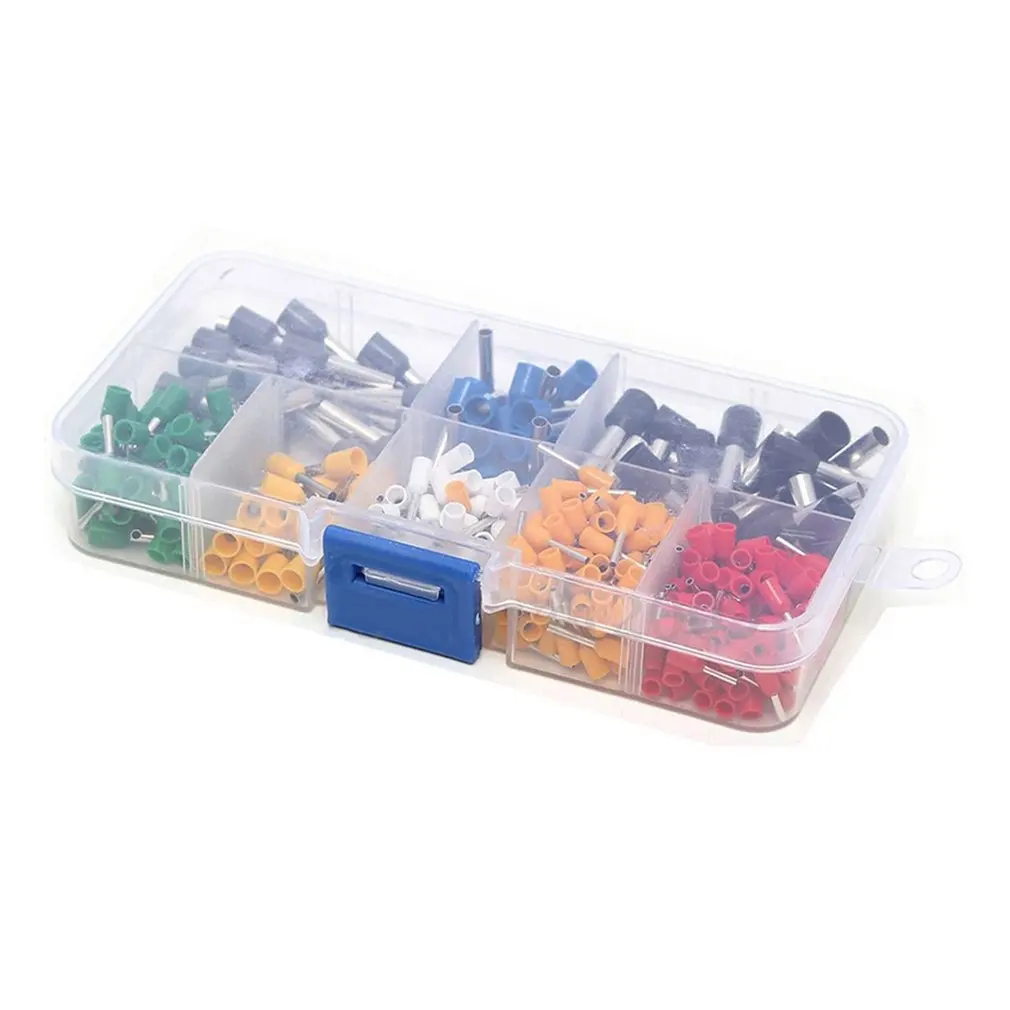 400PCS Wire Copper Crimp Connector Insulated Cord Pin End Ferrules Kit AWG 10-22 Assorted Crimp Terminal
400PCS Wire Copper Crimp Connector Insulated Cord Pin End Ferrules Kit AWG 10-22 Assorted Crimp Terminal