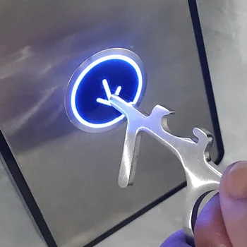 Multifunctional Contactless Door Opener Mini Lightweight Bottle Beer Opener Keyring Pocket Tool Utility Gadget Outdoor Camp Hike
Multifunctional Contactless Door Opener Mini Lightweight Bottle Beer Opener Keyring Pocket Tool Utility Gadget Outdoor Camp Hike