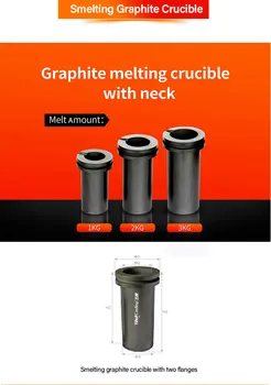 10/lot 3kg High Pure Graphite Gold Melting Crucible can Hold 3 kg Silver Furnace Crucible for Mini Melting Furnace
10/lot 3kg High Pure Graphite Gold Melting Crucible can Hold 3 kg Silver Furnace Crucible for Mini Melting Furnace