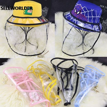 Anti-fog Protective 2020 Summer Cartoon Embroidery Outdoor Hat Foldable and removable Children's Fisherman's hat 52cm
Anti-fog Protective 2020 Summer Cartoon Embroidery Outdoor Hat Foldable and removable Children's Fisherman's hat 52cm