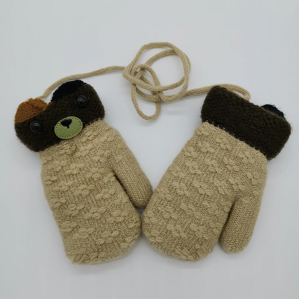 new products listed winter mittens for children cute little bear wool ball knitting plush inside
new products listed winter mittens for children cute little bear wool ball knitting plush inside