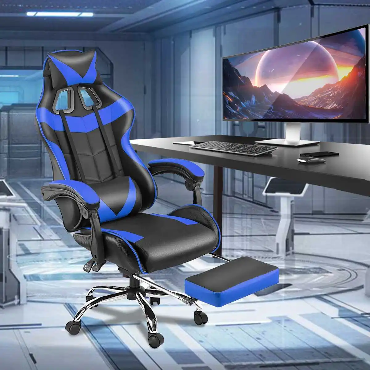 Professional Computer Chair LOL Internet Cafes Racing Chair WCG Play Gaming Chair Office Chair Lying Household Chair Furniture Professional Computer Chair LOL Internet Cafes Racing Chair WCG Play Gaming Chair Office Chair Lying Household Chair Furniture