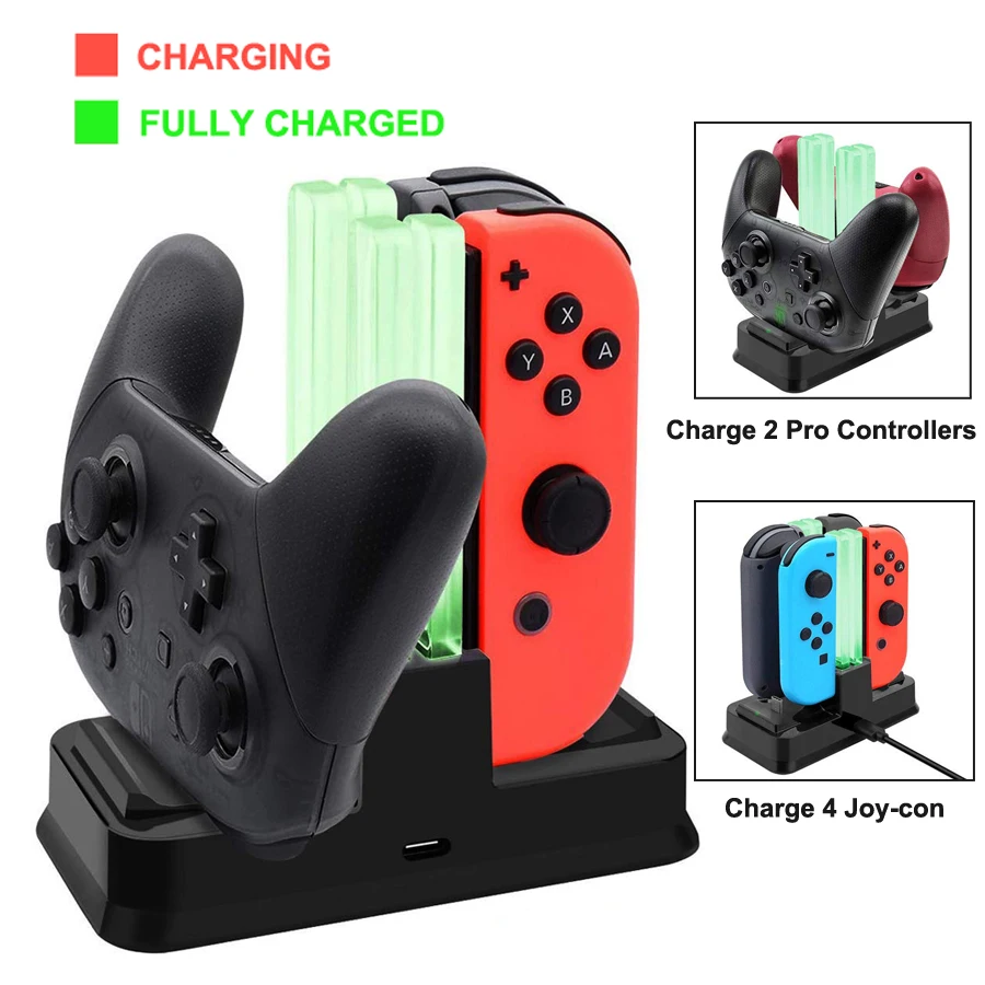 6 In 1 Nintend Switch LED Charger Dock Charging Station for Nintendoswitch Nintendo Switch 4 Joycon 2 Pro Controller Accessories
6 In 1 Nintend Switch LED Charger Dock Charging Station for Nintendoswitch Nintendo Switch 4 Joycon 2 Pro Controller Accessories