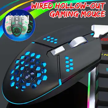 Wired Professional Gamer Gaming Mouse 2400 DPI Adjustable Optical RGB Computer Slim Mice USB Cable Mouse for Laptop PC Computer
Wired Professional Gamer Gaming Mouse 2400 DPI Adjustable Optical RGB Computer Slim Mice USB Cable Mouse for Laptop PC Computer