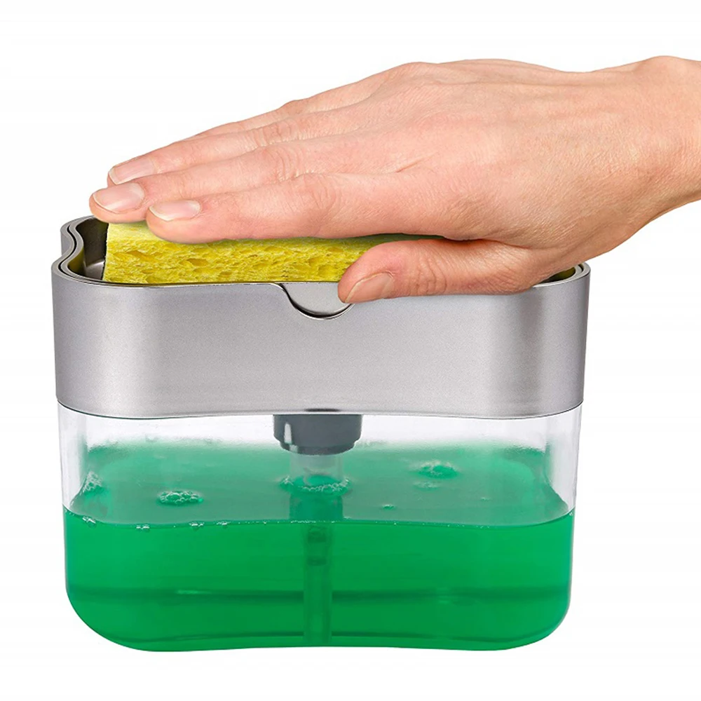 Multifunction Soap Dispenser Sponge Caddy Odorless Non-toxic Dispenser Kitchen Rack Creative Bathroom Washing Soap Storage Box
Multifunction Soap Dispenser Sponge Caddy Odorless Non-toxic Dispenser Kitchen Rack Creative Bathroom Washing Soap Storage Box