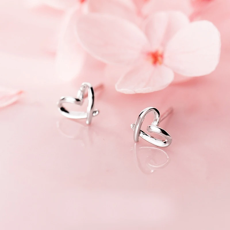 MloveAcc 925 Sterling Silver Tiny Shiny Polish Mini Heart Stud Earrings Simple Small for Women Minimalist Studs Jewelry
MloveAcc 925 Sterling Silver Tiny Shiny Polish Mini Heart Stud Earrings Simple Small for Women Minimalist Studs Jewelry
