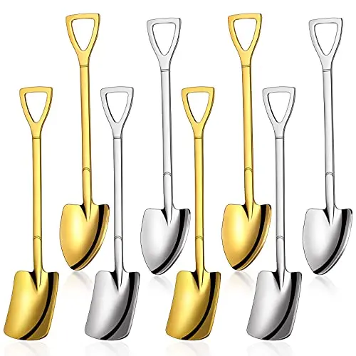 Stainless Iron Shovel Spoon Coffee Ice Cream Cake Desserts Spoon Creative TeaSpoons for Coffee Ice Cream Scoop Cutlery Set
Stainless Iron Shovel Spoon Coffee Ice Cream Cake Desserts Spoon Creative TeaSpoons for Coffee Ice Cream Scoop Cutlery Set