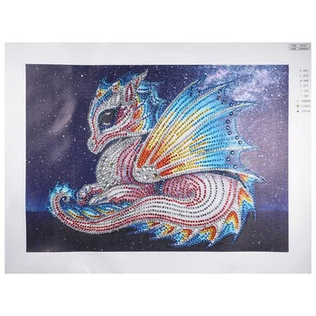 Hot Diamond Embroidery Dragon Special Shaped Diamond Painting Rhinestone Needlework 5D Drill Diy Shining Crystal Kits Kid Toy
Hot Diamond Embroidery Dragon Special Shaped Diamond Painting Rhinestone Needlework 5D Drill Diy Shining Crystal Kits Kid Toy