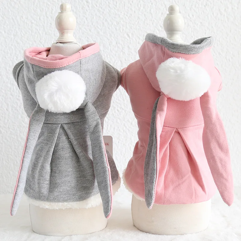 Autumn and Winter Newest Warm Pink Grey Colors Hoodies Dog Jacket with Long Ear Rabbit Pink Grey Colors Pet Clothes Dog Costumes
Autumn and Winter Newest Warm Pink Grey Colors Hoodies Dog Jacket with Long Ear Rabbit Pink Grey Colors Pet Clothes Dog Costumes