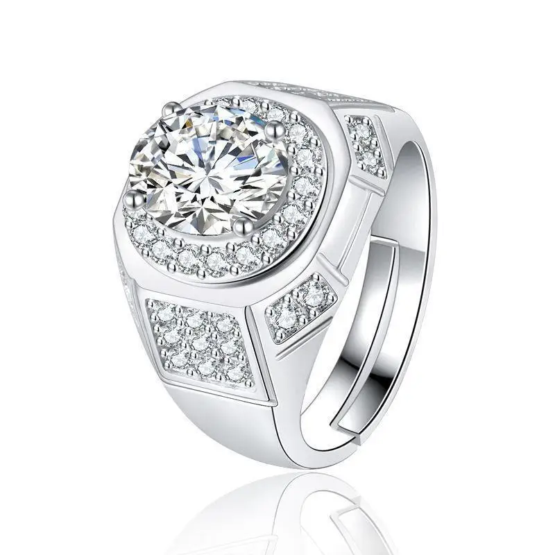 Mens Ring S925 Silver Diamond Moissanite Nose Cocktail Ring Fine Jewelry Christmas Hyperbole Luxury Wedding 925 Silver Ring Men
Mens Ring S925 Silver Diamond Moissanite Nose Cocktail Ring Fine Jewelry Christmas Hyperbole Luxury Wedding 925 Silver Ring Men