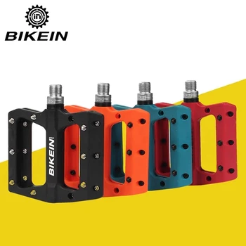 BIKEIN ultralight mountain bike pedal mountain bike BMX bicycle flat pedal nylon fiber bearing non-slip pedal bright cool type
BIKEIN ultralight mountain bike pedal mountain bike BMX bicycle flat pedal nylon fiber bearing non-slip pedal bright cool type