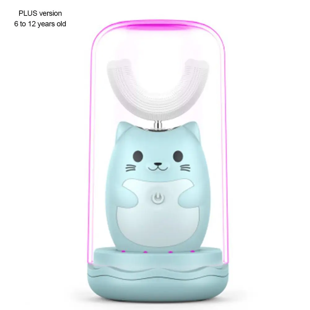 360 Degrees Intelligent Automatic Sonic Electric Toothbrush U Type 4 Modes Tooth Brush USB Charging Tooth Oral Cleaning Machine
360 Degrees Intelligent Automatic Sonic Electric Toothbrush U Type 4 Modes Tooth Brush USB Charging Tooth Oral Cleaning Machine
