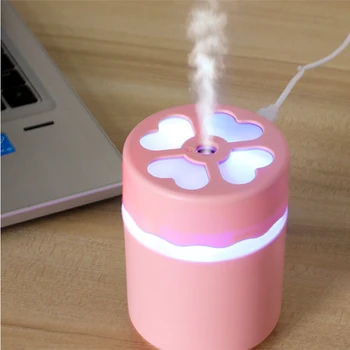 KBAYBO 230ML Four Leaf Mute Air Humidifier Mini USB Portable Mist Maker with 6 Hours Working Night Light for Home Office Car
KBAYBO 230ML Four Leaf Mute Air Humidifier Mini USB Portable Mist Maker with 6 Hours Working Night Light for Home Office Car