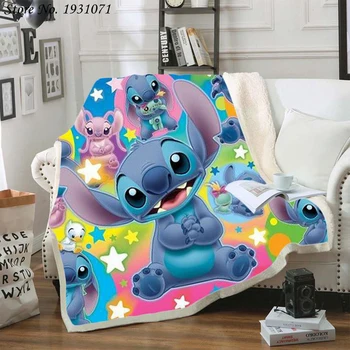 Cartoon Lilo & Stitch 3D Printed Fleece Blanket for Beds Thick Quilt Fashion Bedspread Sherpa Throw Blanket Adults Kids 06
Cartoon Lilo & Stitch 3D Printed Fleece Blanket for Beds Thick Quilt Fashion Bedspread Sherpa Throw Blanket Adults Kids 06