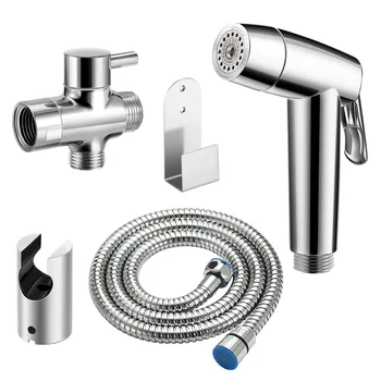 Toilet Bidet Sprayer Set Kit Muslim Shower Handheld Hand Bidet Faucet Bath Tap Hand Sprayer Shower Head Self Cleaning
Toilet Bidet Sprayer Set Kit Muslim Shower Handheld Hand Bidet Faucet Bath Tap Hand Sprayer Shower Head Self Cleaning