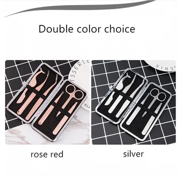 6Pcs/Set Stainless Steel False Eyelashes Extension Clips Eyebrow Scissors Tweezers Multifunctional Face Beauty Tools Kit
6Pcs/Set Stainless Steel False Eyelashes Extension Clips Eyebrow Scissors Tweezers Multifunctional Face Beauty Tools Kit