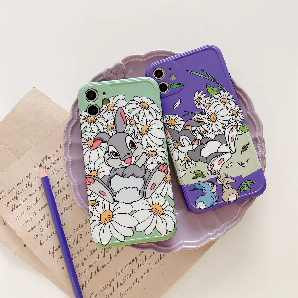 For iPhone 11 Pro XS Max XR X Case Cute Cartoon Daisy Rabbit Pattern Phone Case For iPhone SE 8 7 Plus Soft TPU Shockproof Cover
For iPhone 11 Pro XS Max XR X Case Cute Cartoon Daisy Rabbit Pattern Phone Case For iPhone SE 8 7 Plus Soft TPU Shockproof Cover