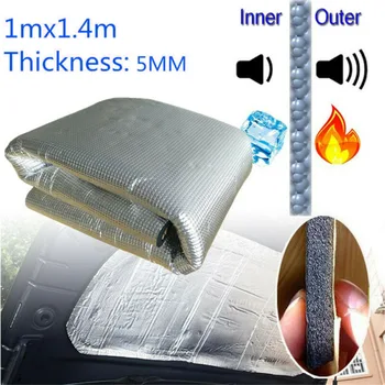 5MM Car Sound Fire Deadener Thermal Heat Insulation Sound-Absorbing Cotton Mat durable and practical to use
5MM Car Sound Fire Deadener Thermal Heat Insulation Sound-Absorbing Cotton Mat durable and practical to use