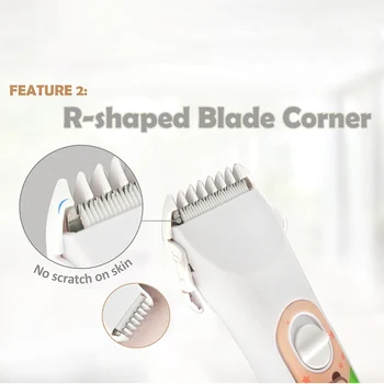 Hot Selling Baby & Infant Electric Hair Clipper Quiet USB Rechargeable Shaver Cutting Child Haircut for Baby Hair Cutter
Hot Selling Baby & Infant Electric Hair Clipper Quiet USB Rechargeable Shaver Cutting Child Haircut for Baby Hair Cutter