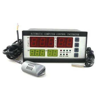 Automatic Egg Incubator Thermostat Controller Hygrostat XM-18 Full Automatic Microcomputer Control Temperature Humidity Sensor
Automatic Egg Incubator Thermostat Controller Hygrostat XM-18 Full Automatic Microcomputer Control Temperature Humidity Sensor