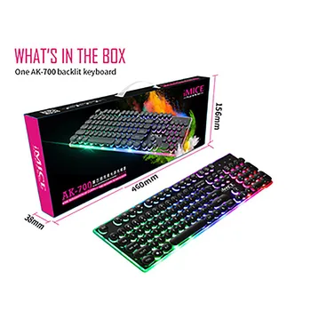 LED Keycaps USB Keybord Game Backlit Gaming Keyboard With Backlight RGB Gamer For Computer PC Laptop
LED Keycaps USB Keybord Game Backlit Gaming Keyboard With Backlight RGB Gamer For Computer PC Laptop