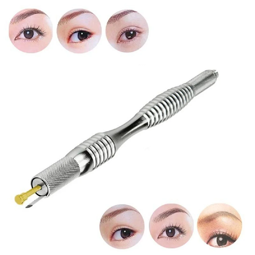 3D Microblading Pen Manual Tattoo Machine Needle Blade Permanent Makeup Embroidered Eyebrow Tebori Silver High Quality
3D Microblading Pen Manual Tattoo Machine Needle Blade Permanent Makeup Embroidered Eyebrow Tebori Silver High Quality