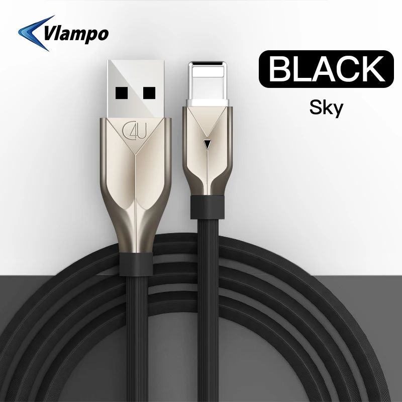 VLAMPO USB Cable For Apple For iPhone X XS MAX XR 8 7 6 plus 2.5A Fast Charging Cable Mobile Phone Charger Cord 1M
VLAMPO USB Cable For Apple For iPhone X XS MAX XR 8 7 6 plus 2.5A Fast Charging Cable Mobile Phone Charger Cord 1M