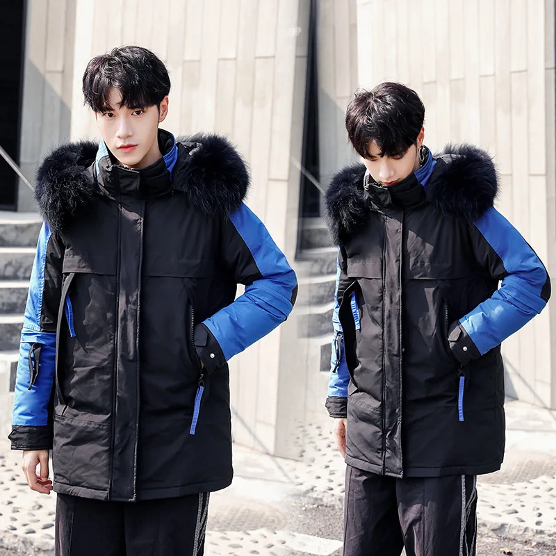 Fashion COUPLE'S Parka Loose-Fit Cotton-padded Clothes Large Size Thick Winter Style Cotton Coat WOMEN'S Dress Warm Cold-proof J
Fashion COUPLE'S Parka Loose-Fit Cotton-padded Clothes Large Size Thick Winter Style Cotton Coat WOMEN'S Dress Warm Cold-proof J