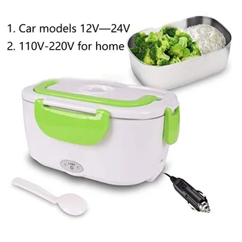 12V/24V Electric Lunch Box Car Plug Stainless SteelFood Container Food Warmer For 4 Buckles Dinnerware Sets
12V/24V Electric Lunch Box Car Plug Stainless SteelFood Container Food Warmer For 4 Buckles Dinnerware Sets