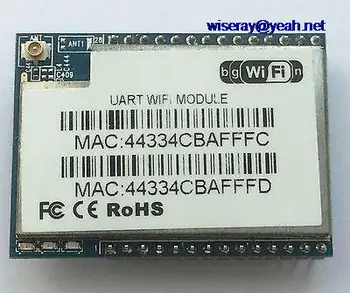 DHL/EMS 20pcs Wireless module Serail to RJ45 Serail to Wifi HLK-RM04 with External antenna-A1
DHL/EMS 20pcs Wireless module Serail to RJ45 Serail to Wifi HLK-RM04 with External antenna-A1