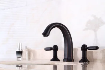 Free shipping Antique black 8" widespread bathroom Lavatory Sink faucet WITH Lever HANDLES deck mounted classic style
Free shipping Antique black 8" widespread bathroom Lavatory Sink faucet WITH Lever HANDLES deck mounted classic style